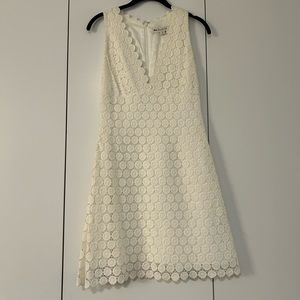 Jill Stuart, white lace dress, size 2
